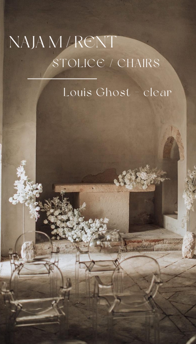 Louis Ghost stolice - Clear