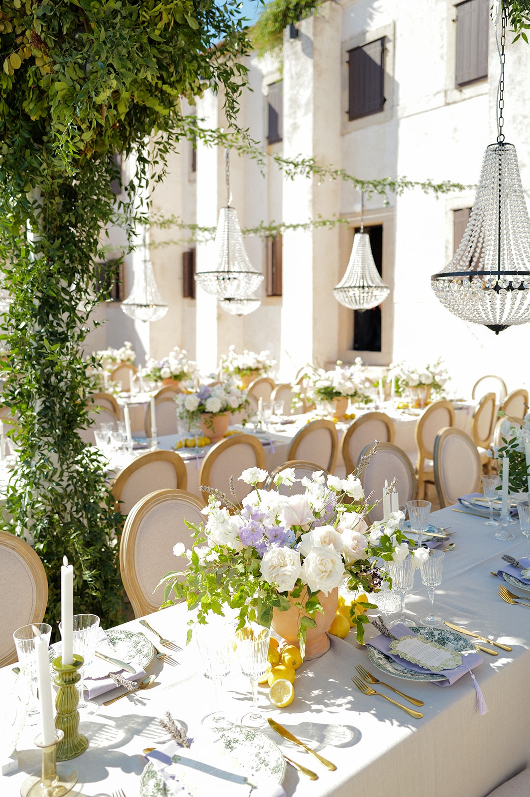 Linen tablecloth