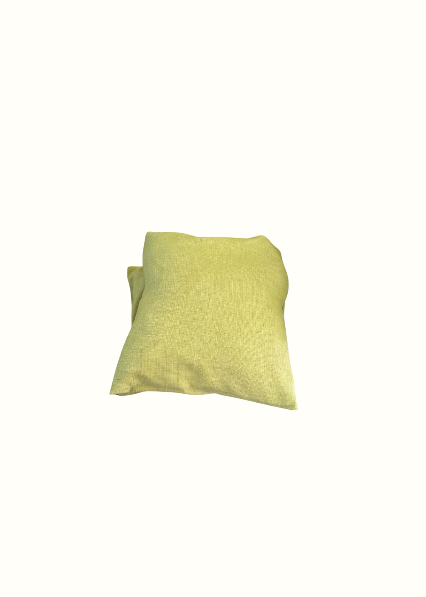 Yellow pillow