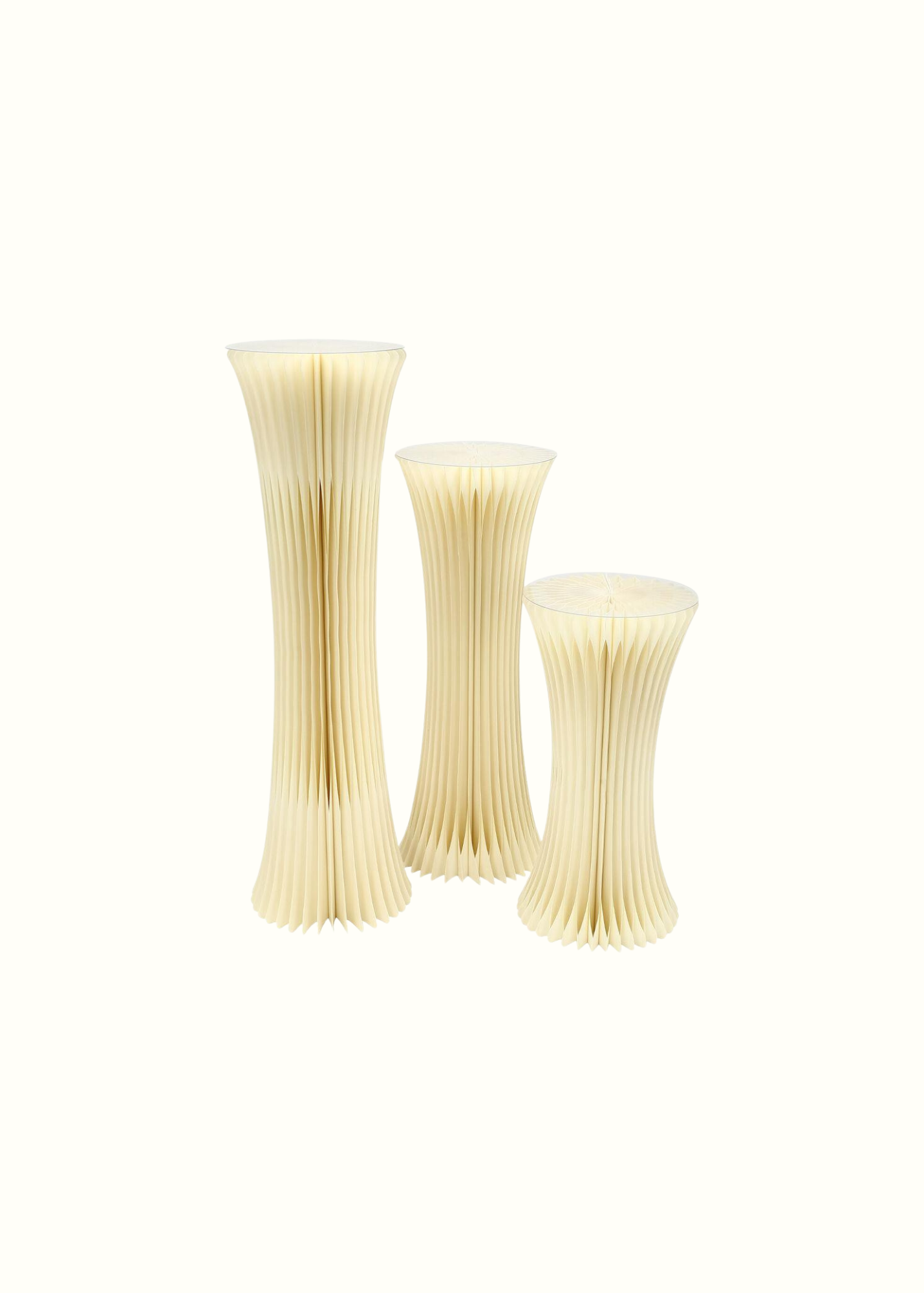 Beige coloured column