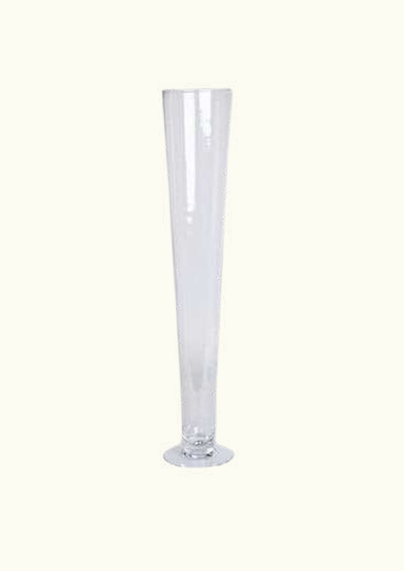 Tall conus vase