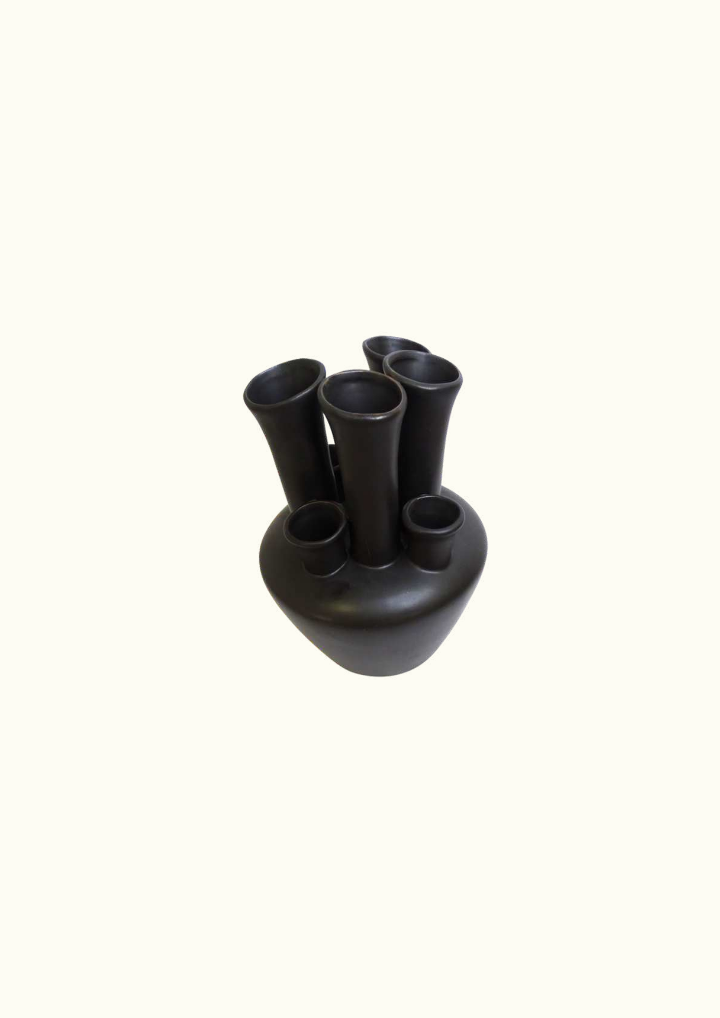 Ceramic vase with holes