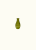 Glass vase with ribbed texture - Green Glass vase with ribbed texture - Green