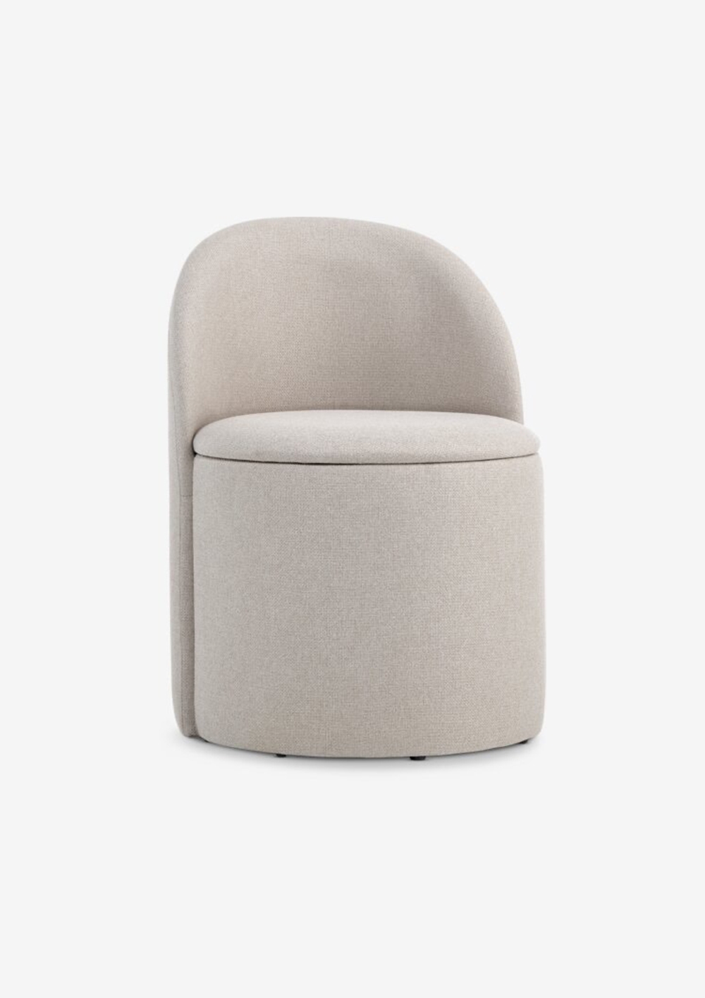 Cream lounge chair