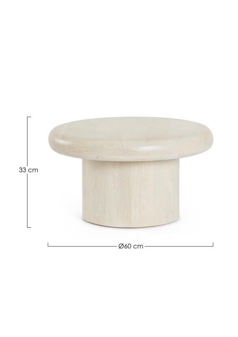 Low wooden table