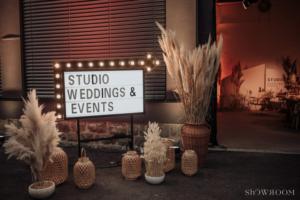 Studio weddings and events