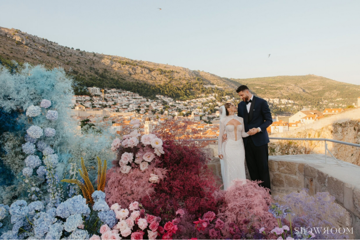 Opulent vows: A luxe wedding at Fortress Lovrijenac - Dubrovnik