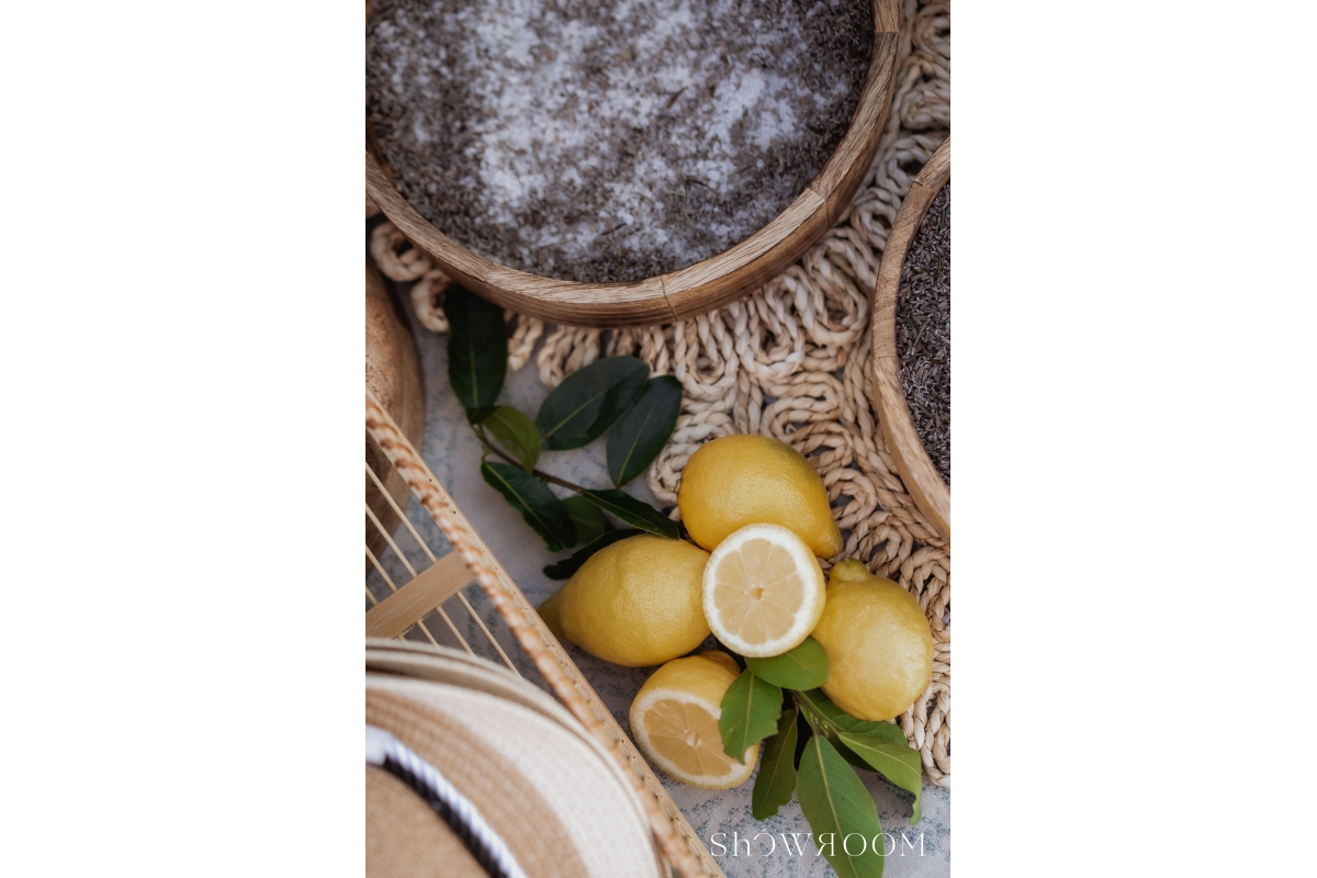 Lavander & salt table